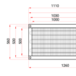Теплообменник канальный Sanlex 1000х500/3R - kalorifer-rf.ru 